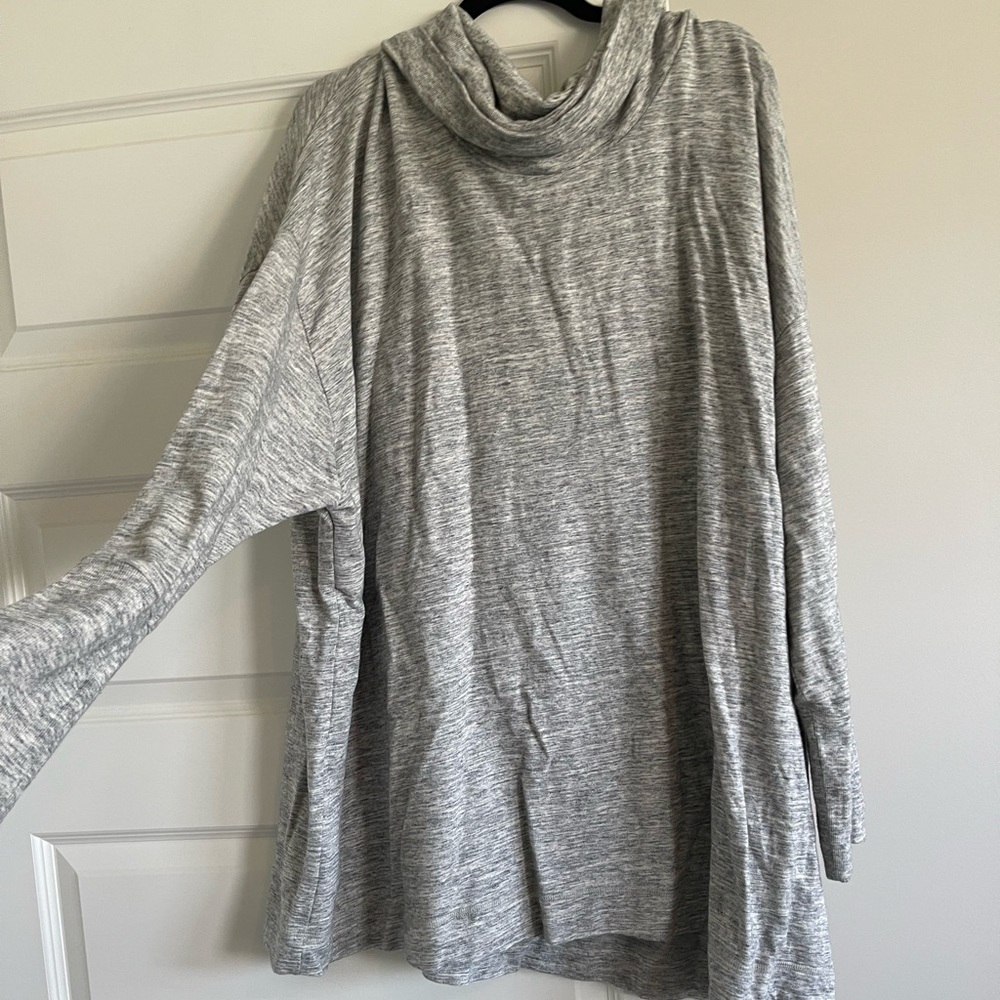 Ava & Viv long sleeve, cowl neck, 4x
